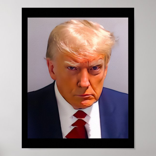 Trump Tasse Shot 1 Poster (Vorne)