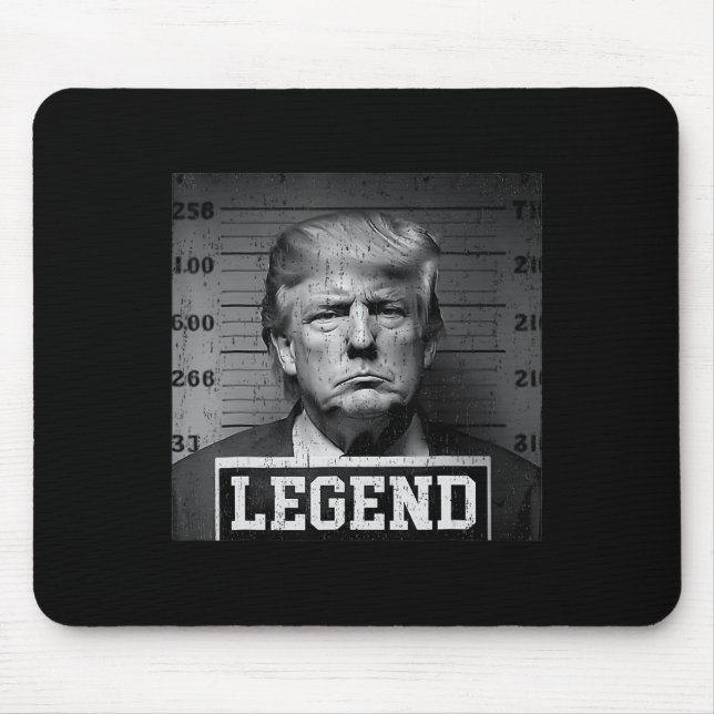 Trump Tasse Shot Mousepad (Vorne)