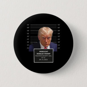 Trump Tasse Shot Präsident Donald J Trump Mugshot Button