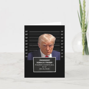 Trump Tasse Shot Präsident Donald J Trump Mugshot  Karte
