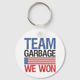Trump - Team Garbage We Won Schlüsselanhänger