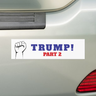 TRUMP TEIL 2 AUTOAUFKLEBER