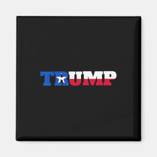 Trump Texans für Trump Magnet