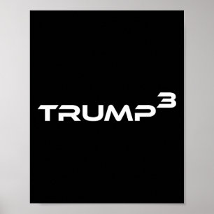 Trump Times 3 Wahl in 28 wieder US-amerikanischer Poster