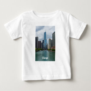Trump Tower Chicago River Baby T-shirt