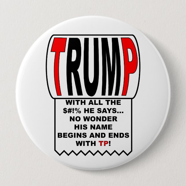 Trump TP! Button (Vorderseite)