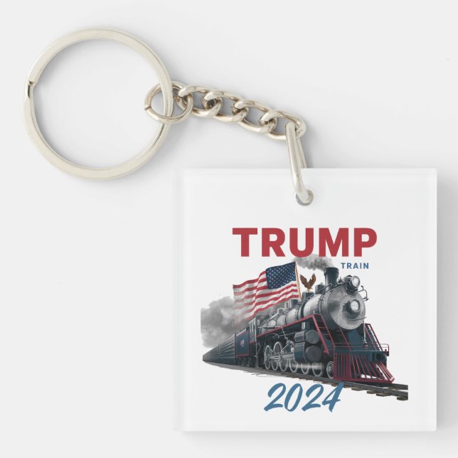 Trump Train 2024 Schlüsselanhänger (Vorderseite)