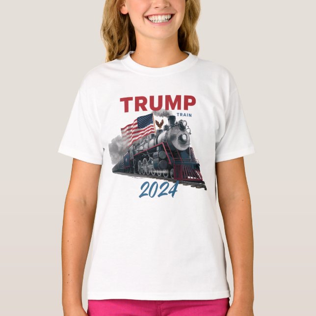 Trump Train 2024 T-Shirt (Vorderseite)