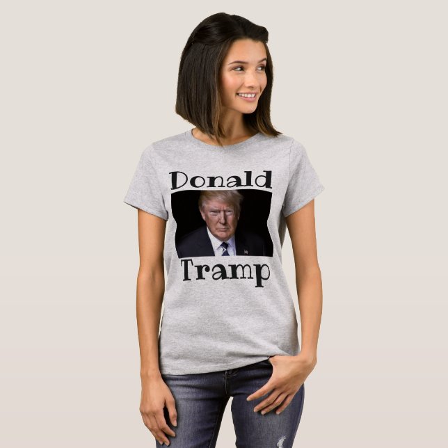 Trump Tramp T - Shirt (Vorne ganz)