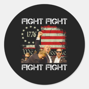Trump Trending Political Pennsylvania Trump 2024 Runder Aufkleber