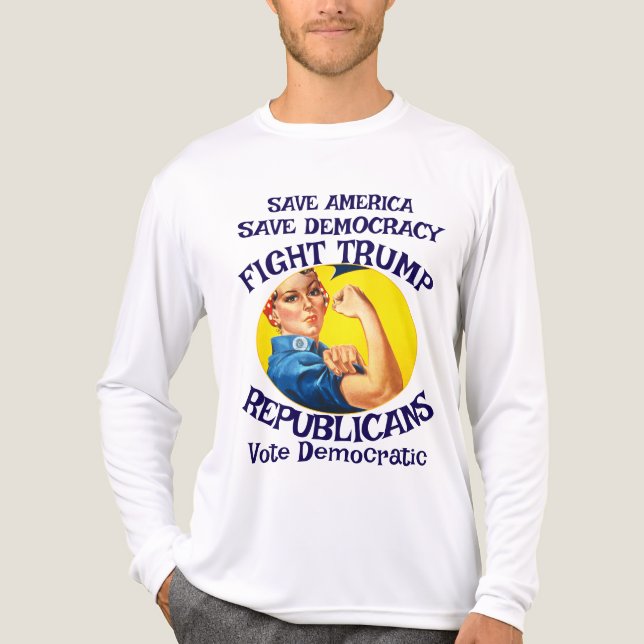 Trump Tri-Blend Shirt (Vorderseite)