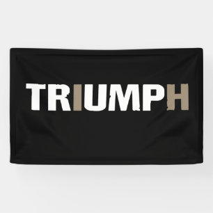 Trump Triumph 47. US-Präsident Banner