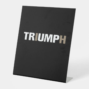 Trump Triumph 47. US-Präsident Sockelschild