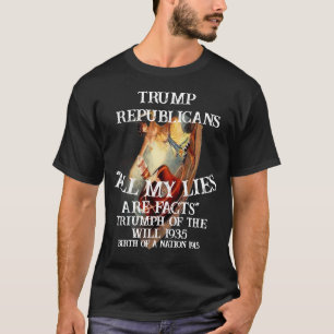 Trump Triumph des Willens 1935 Geburt einer Nation T-Shirt