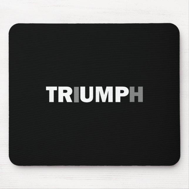 Trump Triumph Patriotic Shirt Mousepad (Vorne)