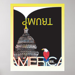 TRUMP Trompete & Capitol Poster