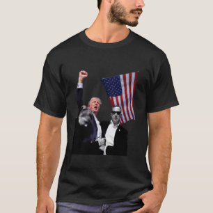 Trump trotziger Sieg vom 13. Juli 2024 hebt Amerik T-Shirt