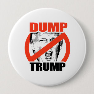Trump - Trump-Gegner Button