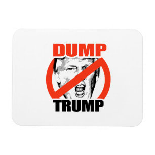 Trump - Trump-Gegner Magnet