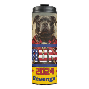 Trump Tumbler: "Rache Tour" (3 Pit Knights) Thermosbecher