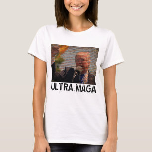 TRUMP ULTRA MAGA GRAFFITI T - SHIRT