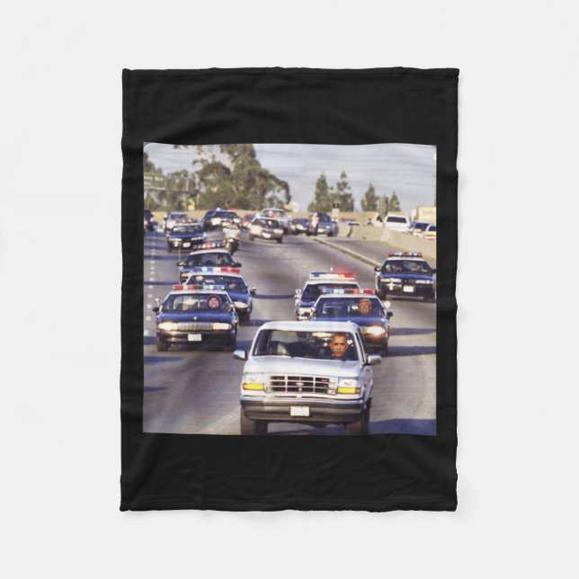 Trump und Jd Vance in Polizist Cars jagen Obama ab Fleecedecke (Vorderseite)