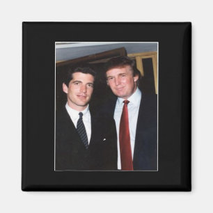 Trump und JFK anonym Magnet