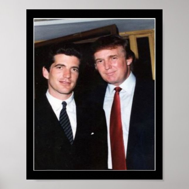 Trump und JFK anonym Poster (Vorne)