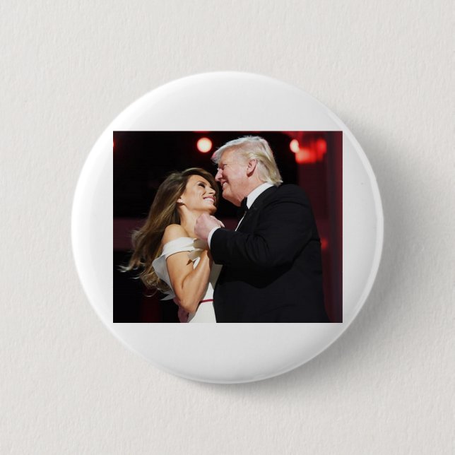 Trump und Melania Button (Vorderseite)