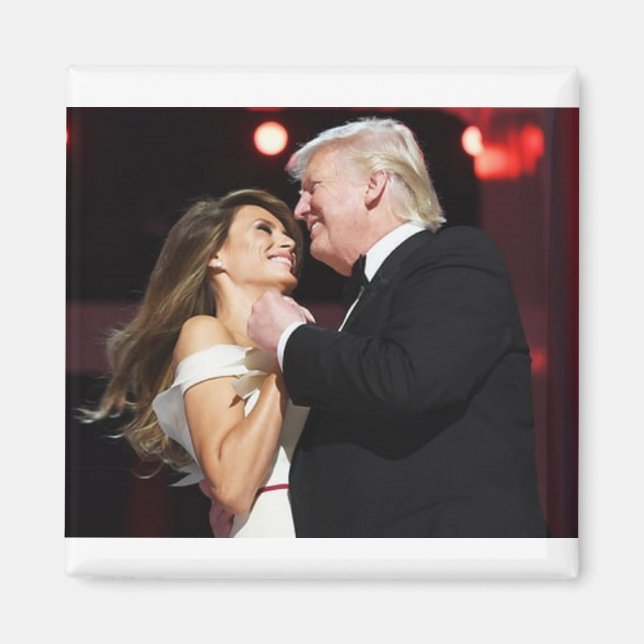 Trump und Melania Magnet (Vorne)