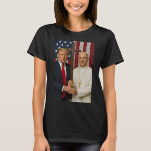 Trump und Papst Shirt - Papst Leo Xiv Gott segne A