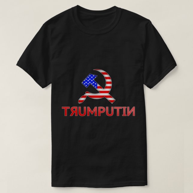 Trump und Putin Angepasst T-Shirt (Design vorne)