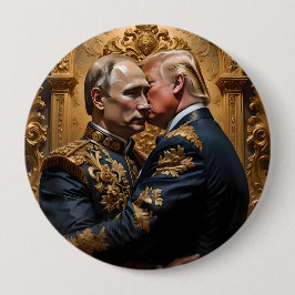Trump und Putin Embrace Button
