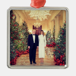 Trump US-Präsident Weißen Haus Weihnachten Metall Ornament Aus Metall