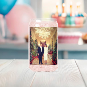 Trump US-Präsident White House Weihnachten Dosenglas