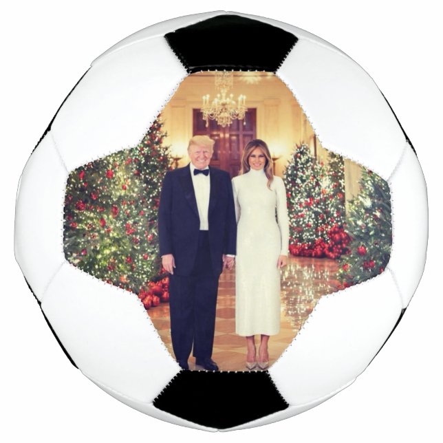 Trump US-Präsident White House Weihnachten Fußball (Vorderseite)
