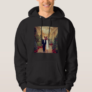 Trump US-Präsident White House Weihnachten Hoodie