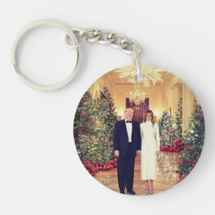 Trump US-Präsident White House Weihnachten Schlüsselanhänger