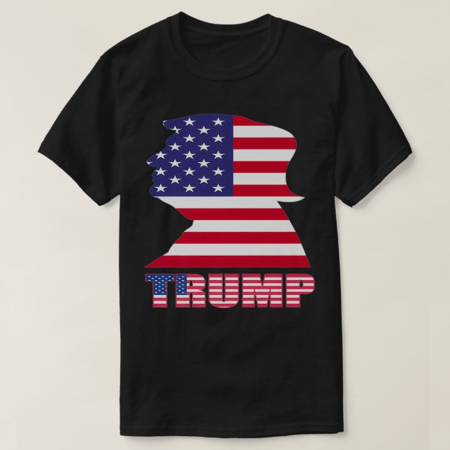TRUMP USA AMERICA Premium T-Shirt (Design vorne)
