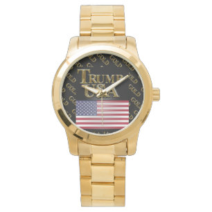 TRUMP USA GOLD ARMBANDUHR