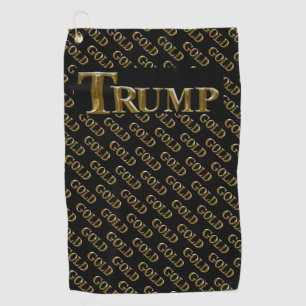 TRUMP USA GOLD GOLFHANDTUCH