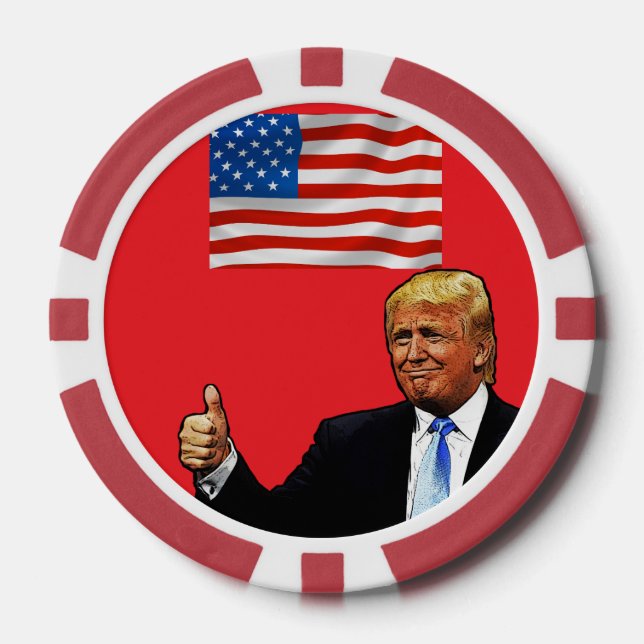 Trump USA  Pokerchips (Vorderseite)