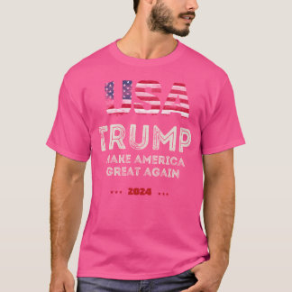 Trump USA Staaten 2024 Wahl Amerika T-Shirt