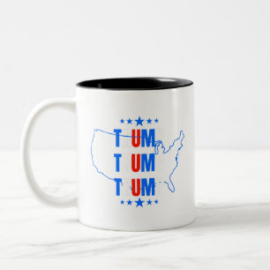 Trump Usa Zweifarbige Tasse