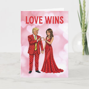 Trump Valentinstag   Trump Valentinstagskarte Karte