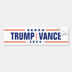 Trump Vance 2024 Autoaufkleber