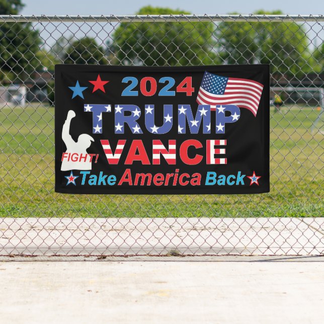 TRUMP VANCE 2024 BANNER (Insitu)