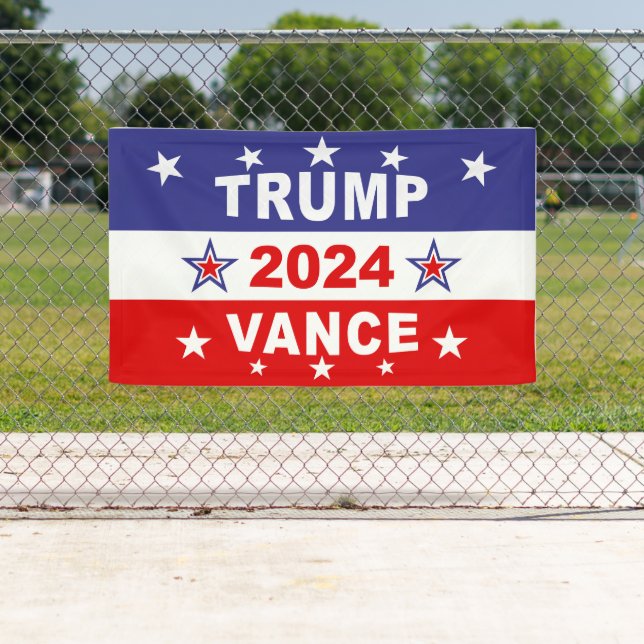 TRUMP VANCE 2024 BANNER (Insitu)