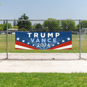 Trump Vance 2024 Banner