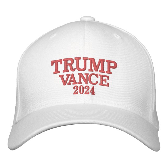 TRUMP VANCE 2024 bestickter Hut (Vorderseite)